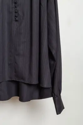 Whiteread – ALBERT SHIRT WR091-CS – COAL STRIPE — photo 5