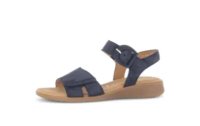 Sandales Gabor 82.802.36 Bleues - Cuir Boucle Grande Pointure Femme — photo 2