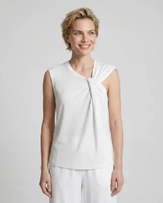Débardeur en coton et lin — photo 3