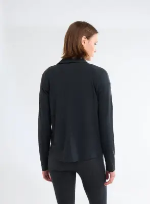 Chemise en viscose et élasthanne — photo 5