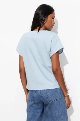 T-shirt à pinces Femme — photo 4
