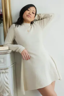Robe Emmanuelle - écru — photo 5
