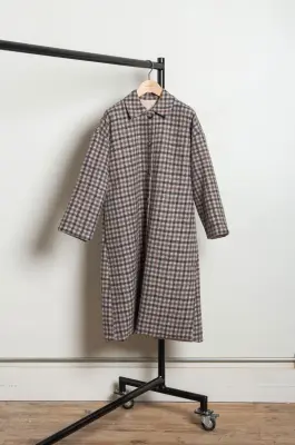 NITTO – ALMA COAT – BROWN GREY / SABBIA — photo 4