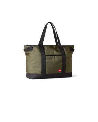 Red Box Large Tote New Taupe Green — photo 1