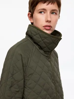 Veste matelassée décontractée - Vert kaki — photo 3