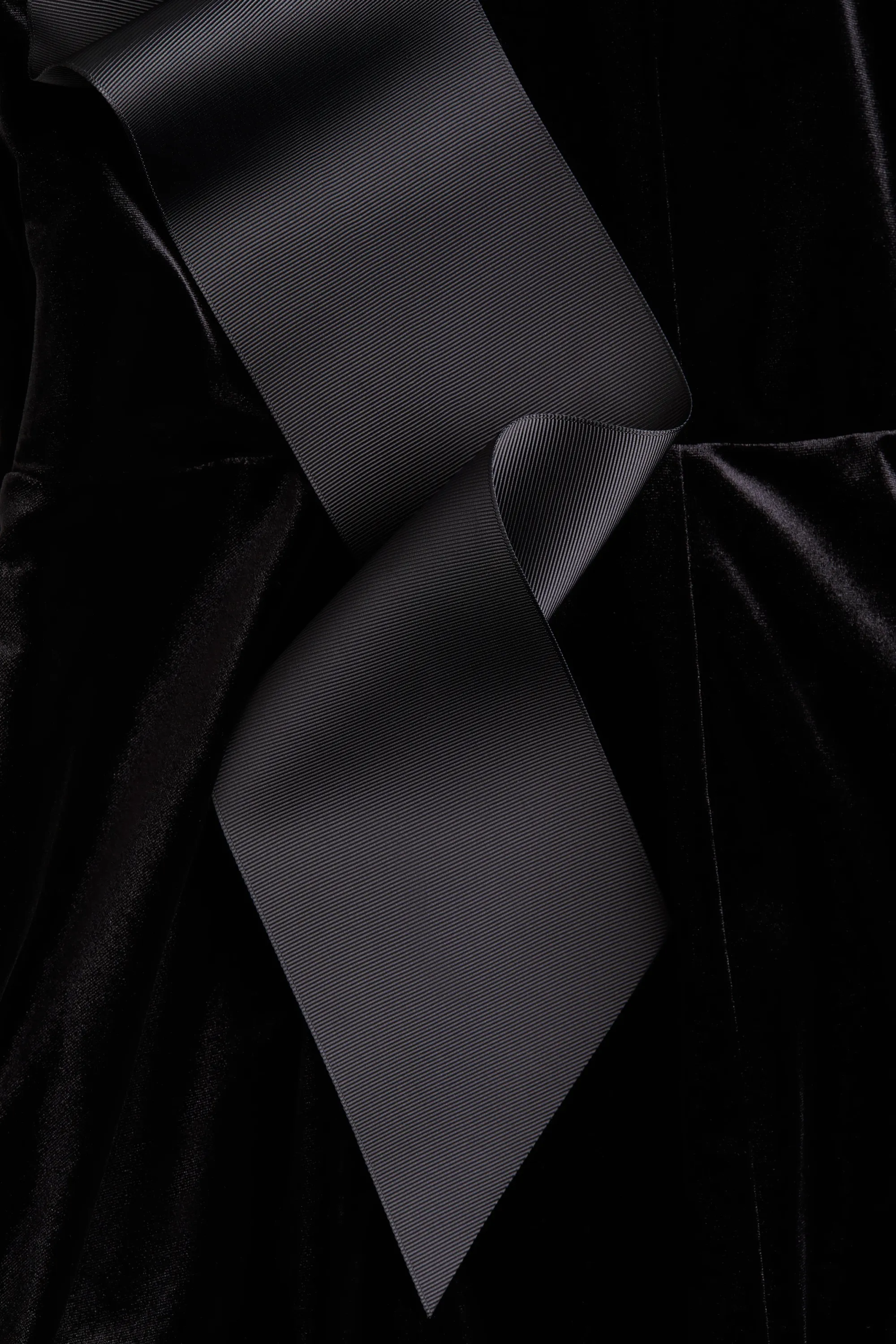 Robe à manches ballon - Noir