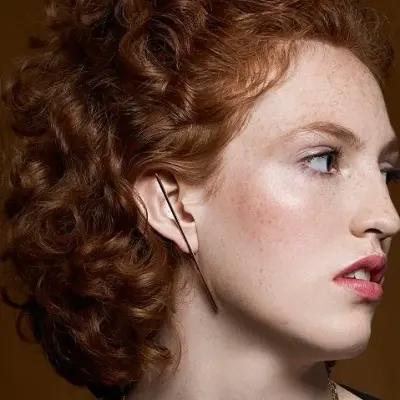 Nålen, 95 mm stick earrings — photo 1