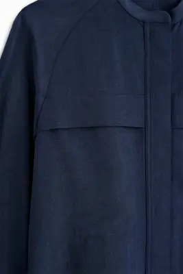 CHEMISE FLUIDE WORKWEAR - BLEU MARINE — photo 2