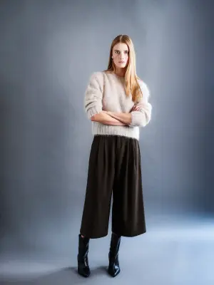 JUPE CULOTTE À PLIS — photo 2