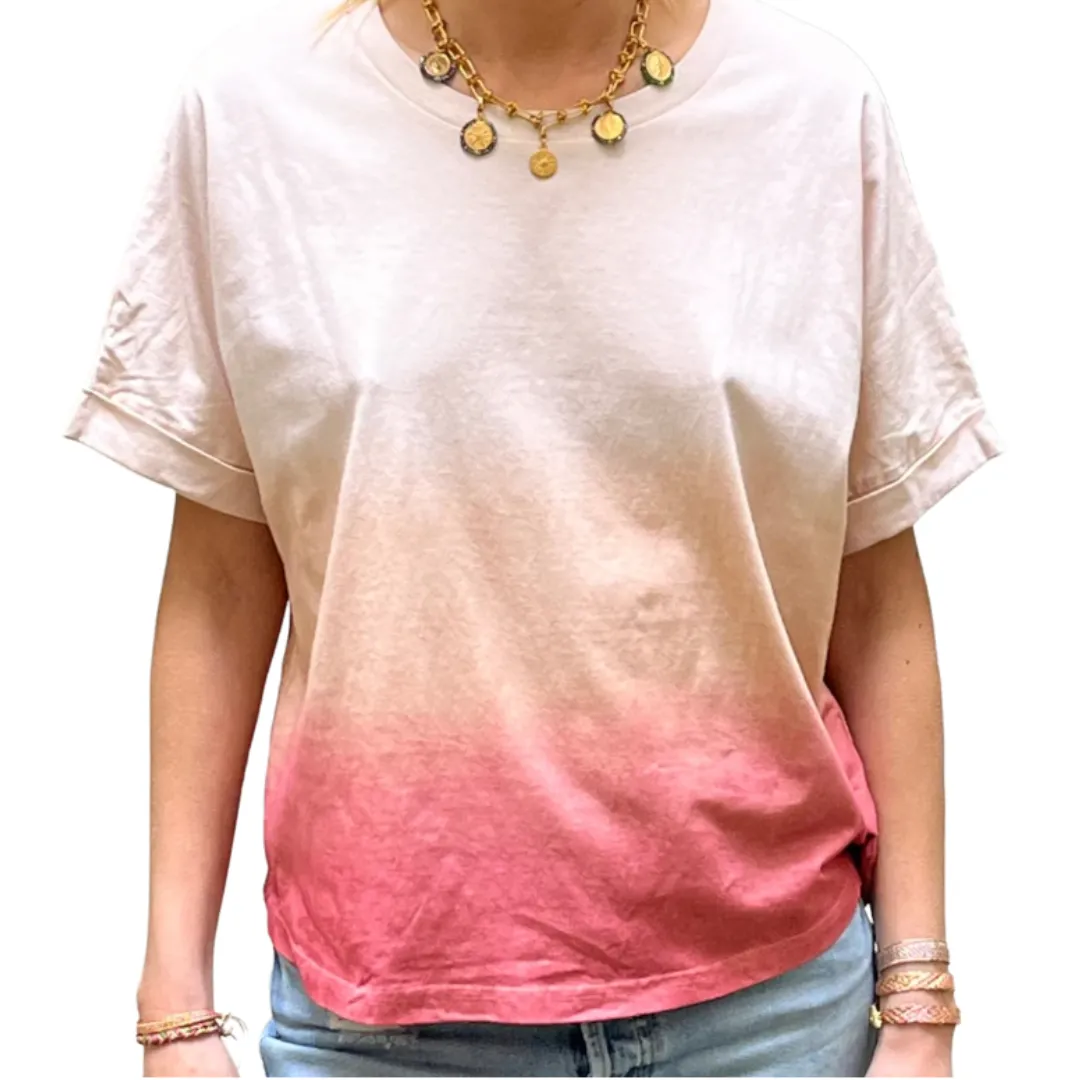 Tee-shirt Tie and dye NUDE - Joée