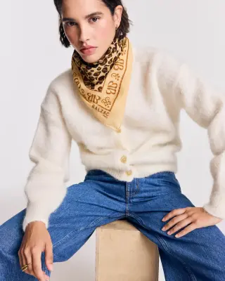 Foulard Johanna camel — photo 2
