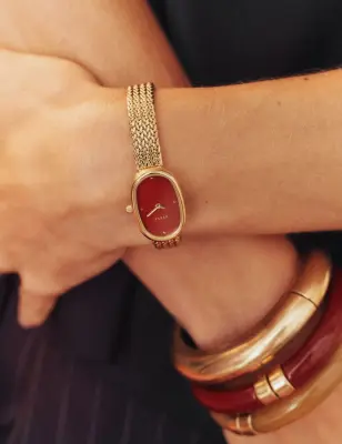 BREDA JANE TETHERED GOLD SCARLET NACRE — photo 3