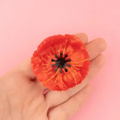 Pince à cheveux Coquelicot Coucou Suzette — photo 1