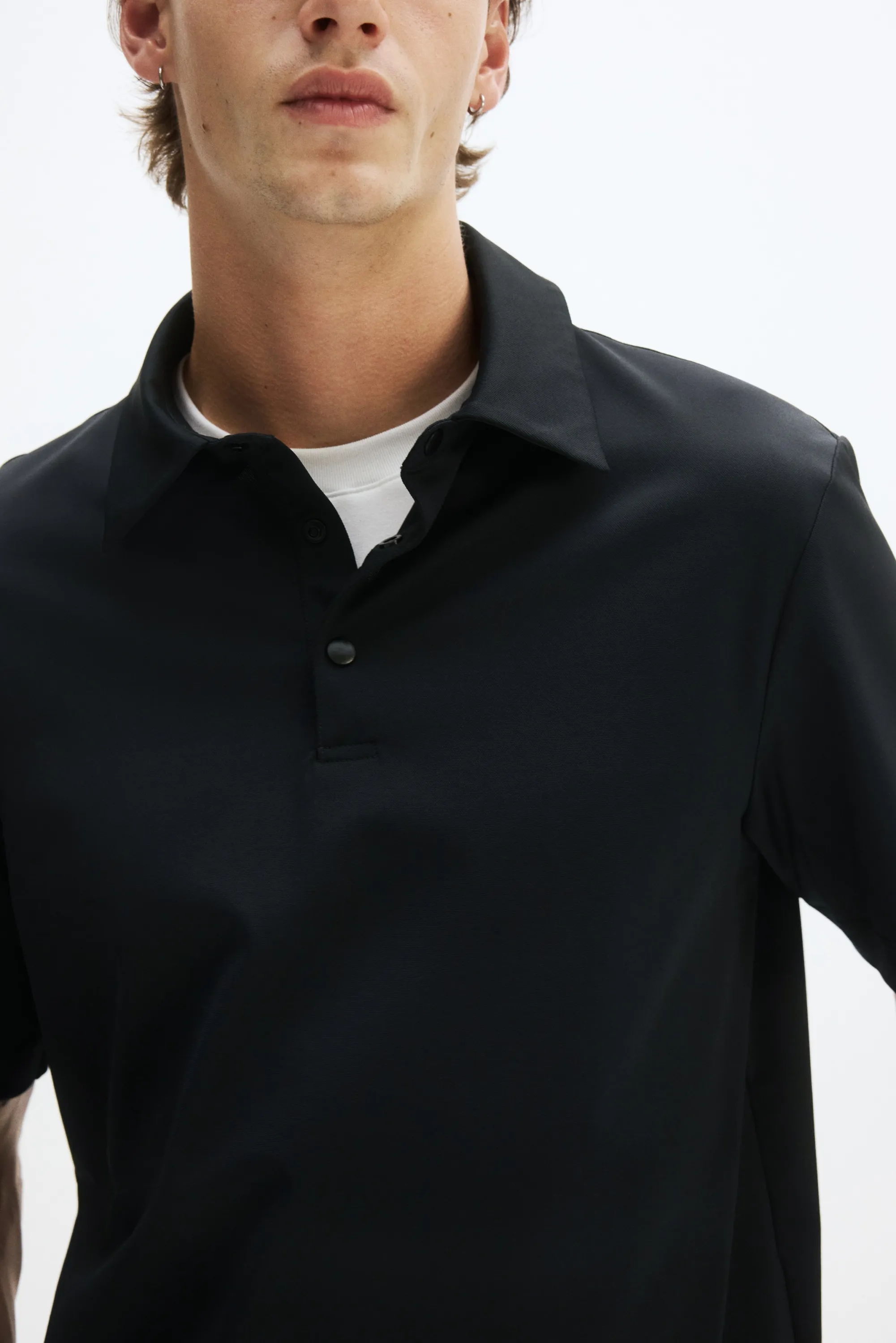 Polo Cooling Regular Fit - Noir