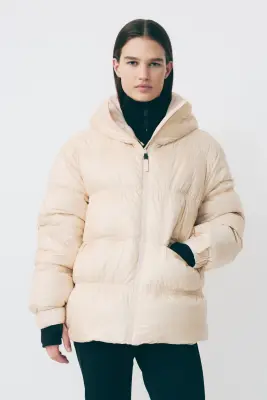 Doudoune de ski en duvet ThermoMove™ - Pêche clair — photo 1