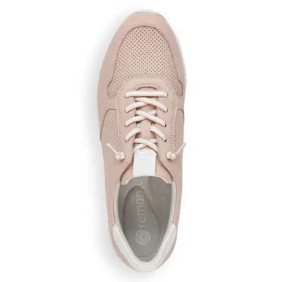 Baskets Remonte D3100-31 Rose - Cuir Lacets Confort Semelle Amovible Grande Pointure Femme — photo 5
