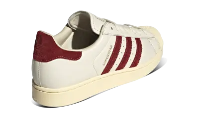 Adidas Superstar II Off White Rust Red Warm Vanilla — photo 3