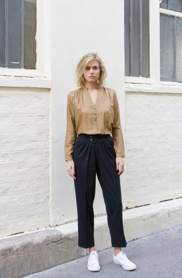 Pantalon Jaffa noir – Mamamushi Studio