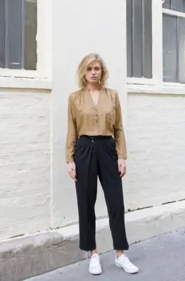 Pantalon Jaffa noir – Mamamushi Studio