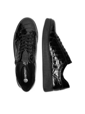 Baskets Remonte D2E01-00 Noires - Lacets Grande Pointure Femme — photo 4