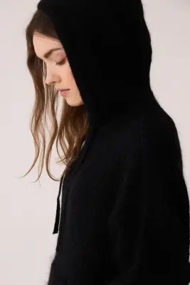 Pull Bulotte Noir — photo 3