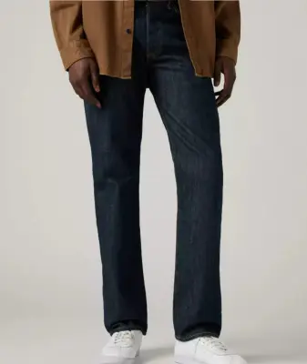 LEVIS 501 ORIGINAL MARLON GRANDE LONGUEUR Brut — photo 3
