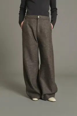 PANTALON GIBSON TAUPE CHINÉ — photo 3