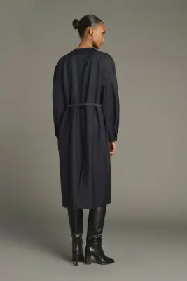 ROBE HELIE BLEU/NAVY — photo 2