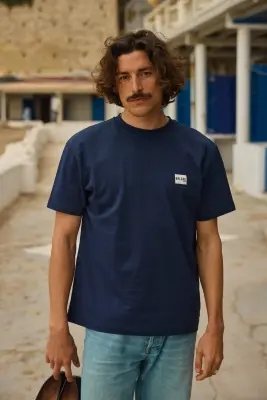 Tee-shirt Martel marine — photo 4