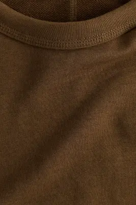 Sweat à manches raglan - Marron foncé — photo 3