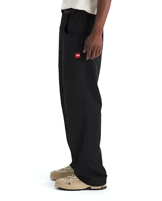 Red Box Nylon Belted Pant Black — photo 3
