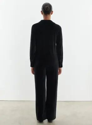 Chemise en coton organique, modal et élasthanne — photo 2