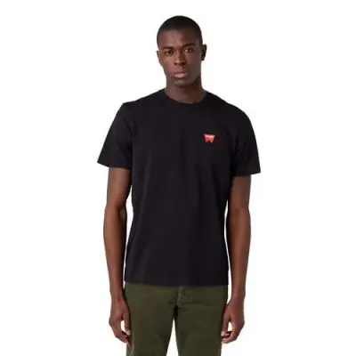 WRANGLER TEE SHIRT Noir — photo 1