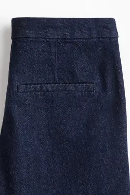 Flared High Jeans - Bleu denim foncé — photo 5