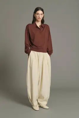 PULL FLEMING ACAJOU — photo 1