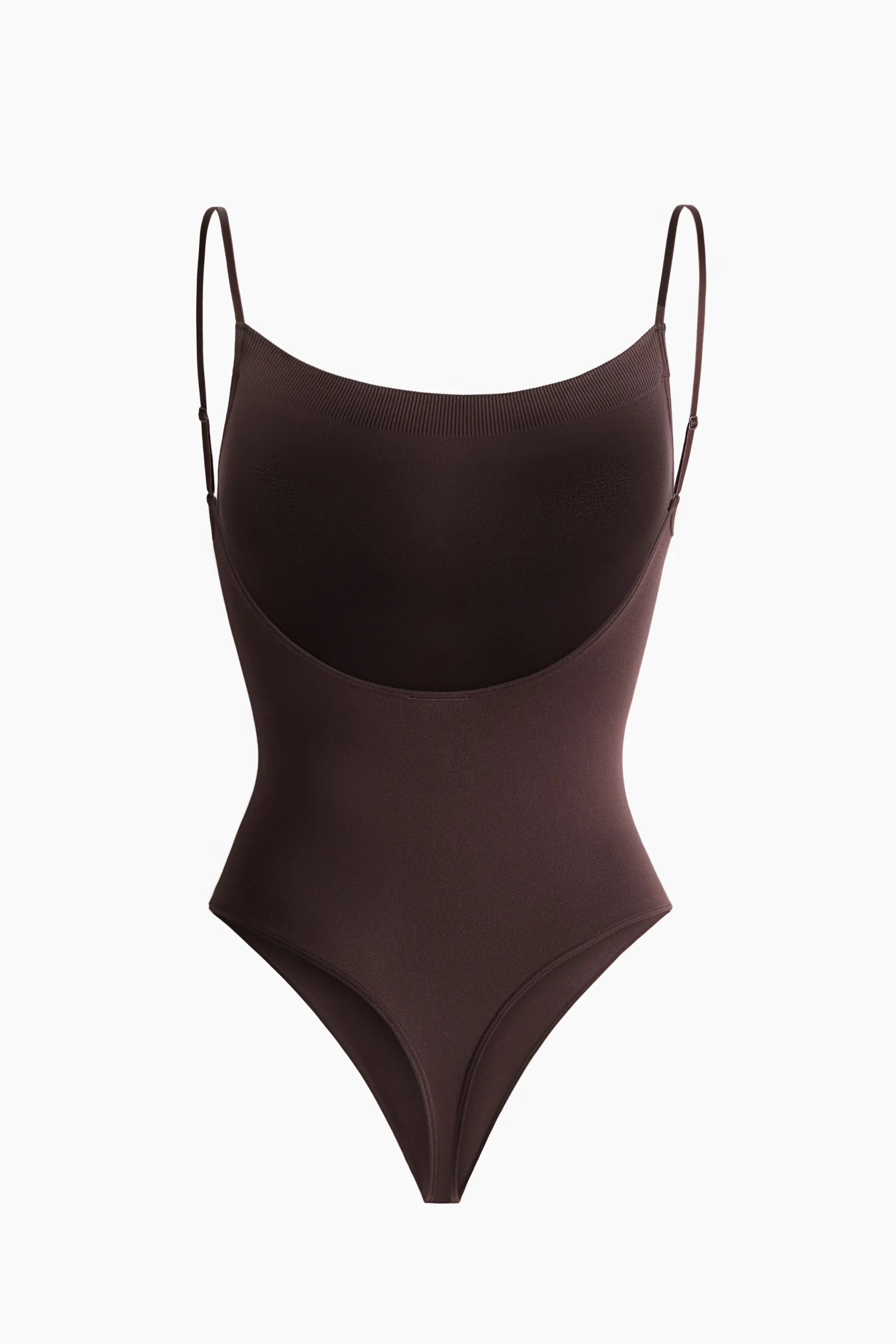 Body string Seamless - Dark brown