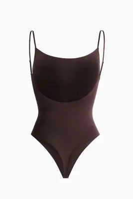 Body string Seamless - Dark brown — photo 1