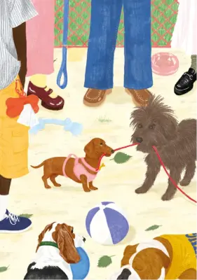 Mini puzzle Sortir le chien – 100 pièces – Jour Férié — photo 3