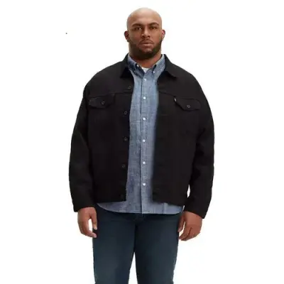 LEVIS VESTE BIG TRUCKER LAST Noir — photo 1
