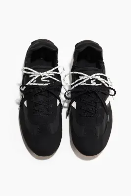 Sneakers - Noir/crème — photo 2