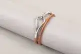 Bracelet jumbo double tour