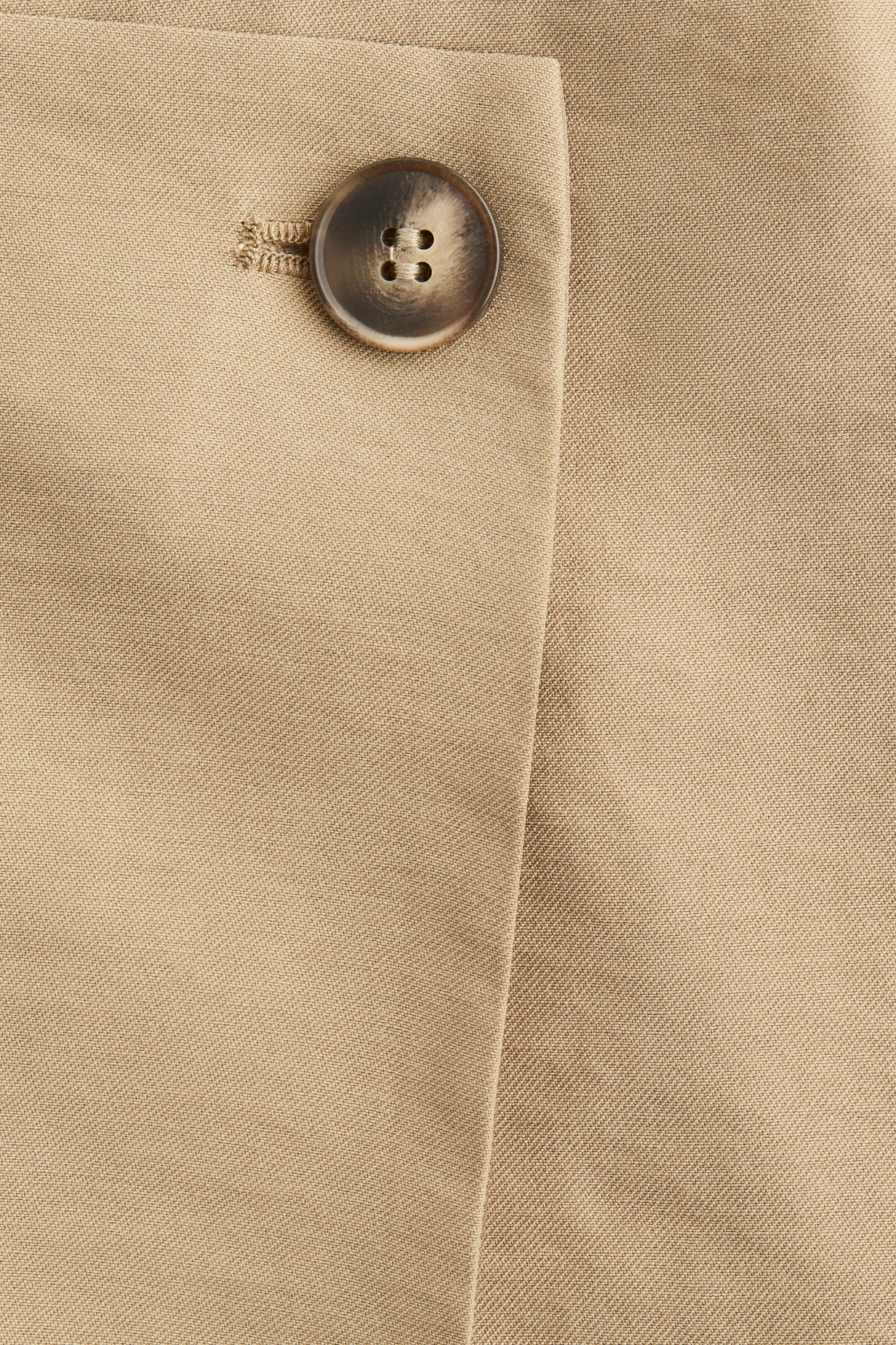 Jupe-short croisée - Beige