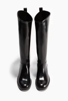 Bottes de hauteur genou - Marron foncé — photo 1