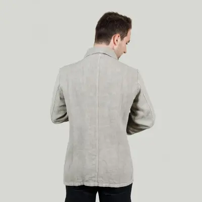 Veste de travail en lin lourd 3L/5C - Cordage — photo 3