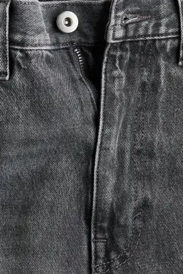 Straight Regular Waist Jeans - Gris denim — photo 5