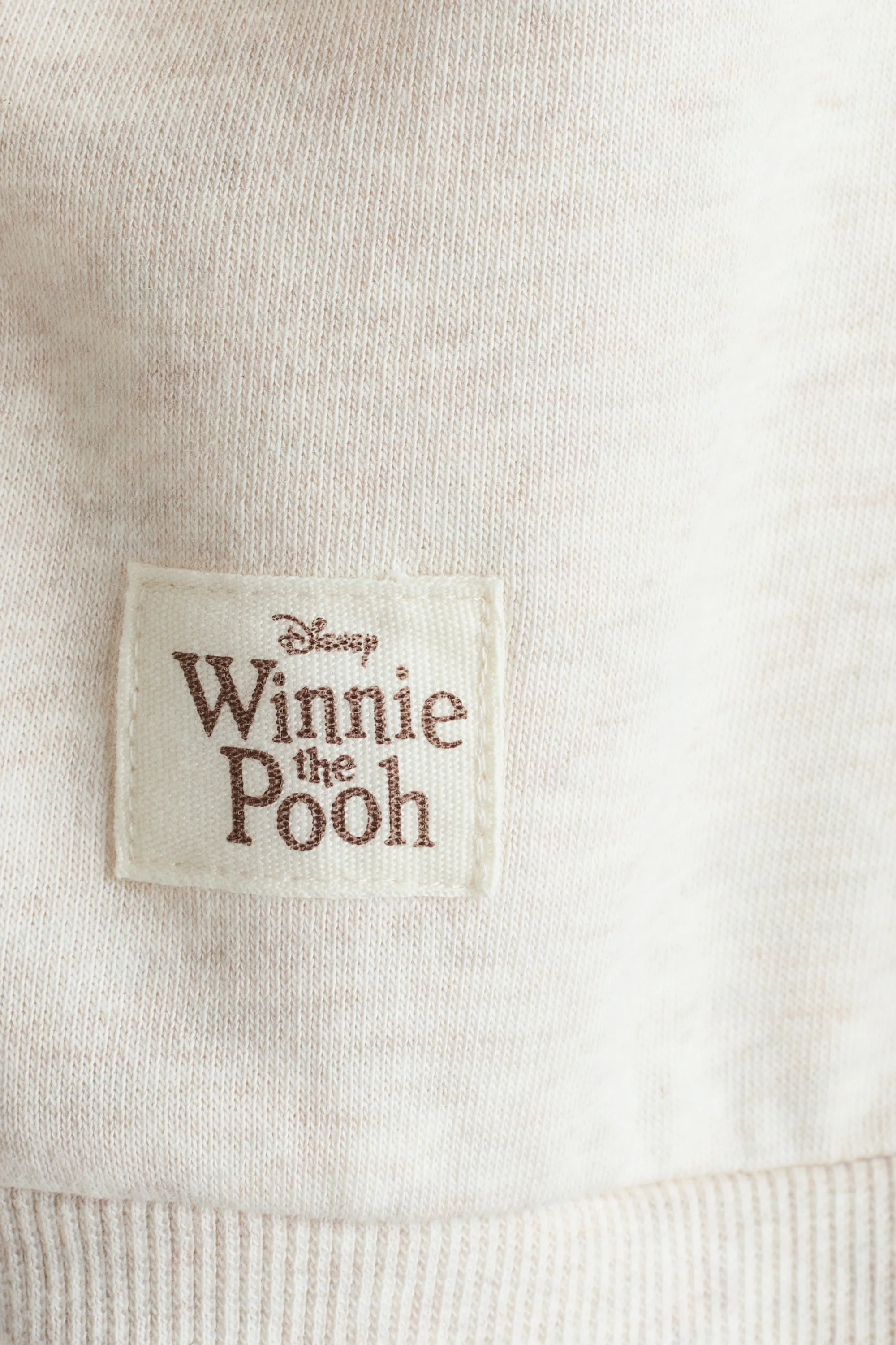 Ensemble 2 pièces en molleton imprimé - Beige clair/Winnie l'ourson