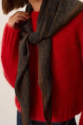 Foulard Neon Leopard — photo 2