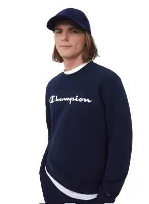 CHAMPION SWEAT SHIRT Marine — photo 4
