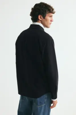 Chemise Oxford Regular Fit - Noir — photo 3