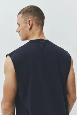 Débardeur de sport Loose Fit DryMove™ - Bleu marine — photo 4